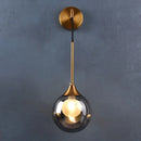 Modern LED Glass Ball Wall Lamp for Bedroom and Living Room